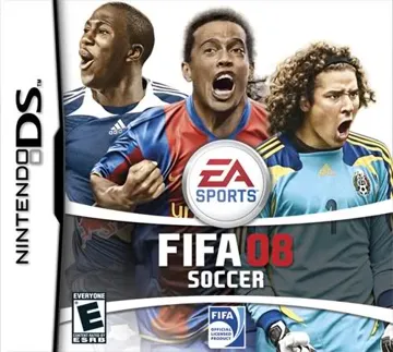 FIFA Soccer 08 (USA) (En,Fr,De,Es,It) box cover front